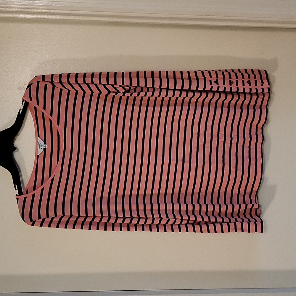 Crown & Ivy Striped Longsleeve Tshirt XL